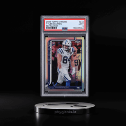 2025 Topps Chrome Refractor Tyler Warren ROOKIE #346 PSA 9 MINT