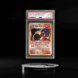1997 Pokemon Rocket Gang Japanese Holo Dark Charizard #006 PSA 6