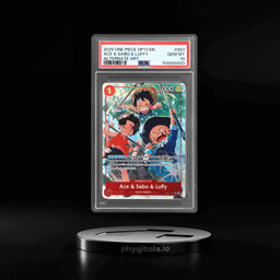 2025 One Piece Carrying On His Will Alternate Art Ace/Luffy/Sabo #OP13007 PSA 10