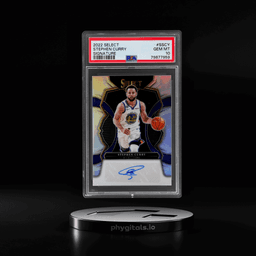 2022 Panini Select Signature Stephen Curry #S-SCY 19/99 PSA 10