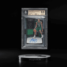 2017 Select Basketball Jayson Tatum ROOKIE PATCH AUTO /199 #RJA-JYT BGS 9.5 GEM MINT