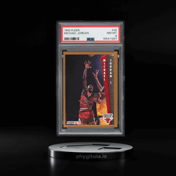 1992 Fleer Basketball Michael Jordan #32 PSA 8 NM-MT