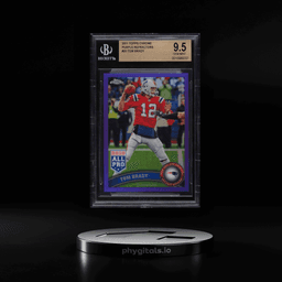 2011 Topps Chrome Purple Refractor Tom Brady /499 #20 BGS 9.5 GEM MINT