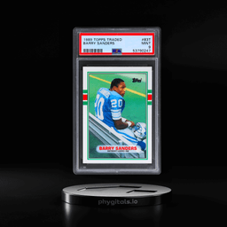 1989 Topps Traded Barry Sanders #83T PSA 9
