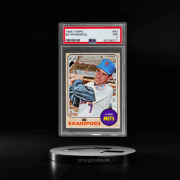 1968 Topps Ed Kranepool #92 PSA 7