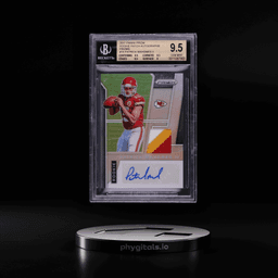 2017 Panini Prizm Patrick Mahomes II ROOKIE PATCH AUTO JERSEY # 15/99 #RPA-PM BGS 9.5 GEM MINT