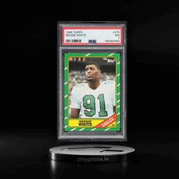 1986 Topps Football Reggie White ROOKIE #275 PSA 7 NRMT