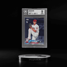 2018 Topps Chrome Pitching Shohei Ohtani #150 BGS 9