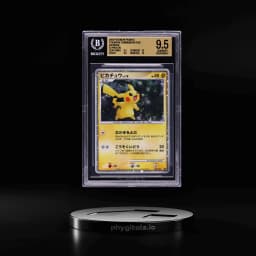2008 Pokemon Japanese 11th Movie Commemoration Set Holo Pikachu #3 BGS 9.5 GEM MINT