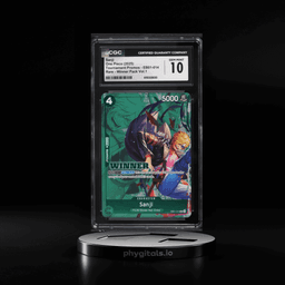 2025 One Piece Tournament Promos Winner Pack Vol. 1 Alt Art Sanji #EB01-014 CGC 10 GEM MINT