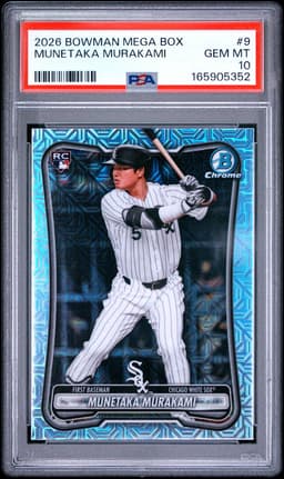 2026 MUNETAKA MURAKAMI #9 BOWMAN MEGA BOX PSA 10.0