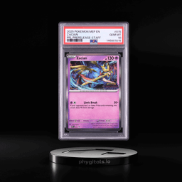 2025 Pokemon Mega Evolution Promo Phantasmal Flames Prerelease Staff Zacian #15 PSA 10 GEM MINT