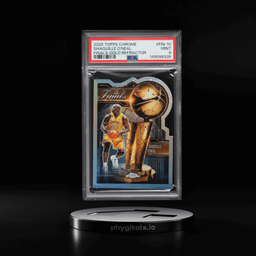 2025 Topps Chrome Finals Gold Refractor Die-Cut Shaquille O'Neal /50 #FIN-10 PSA 9 MINT