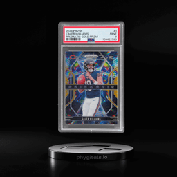 2024 Panini Prizm Prizmatic Gold Prizm Caleb Williams #1 8/10 PSA 9
