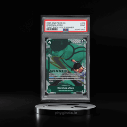 2025 One Piece Tournament Pack Vol. 3 Winner Alt Art Roronoa Zoro #EB02-019 PSA 9 MINT