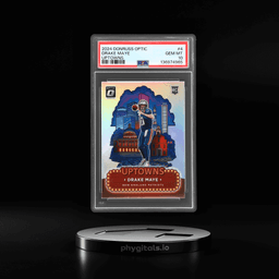 2024 Donruss Optic Uptowns Drake Maye #4 PSA 10