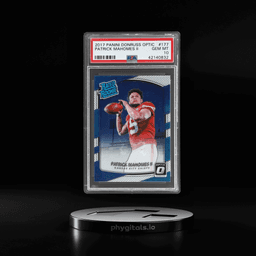 2017 Donruss Optic Rated Rookie Patrick Mahomes II #177 PSA 10