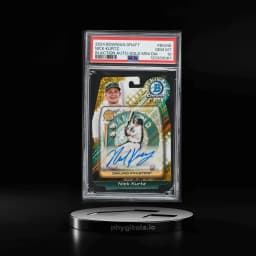 2024 Bowman Draft In Action Gold Mini Diamond Nick Kurtz PROSPECT AUTO /50 #BIANK PSA 10 GEM
