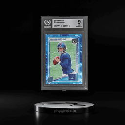 2025 Donruss Optic Rated Rookie Ice Jaxson Dart #273 2/15 BGS 9