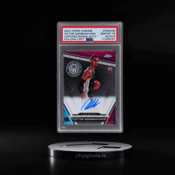 2023 Topps Chrome Certified Rookie Autograph Victor Wembanyama #CRA-VW PSA 10