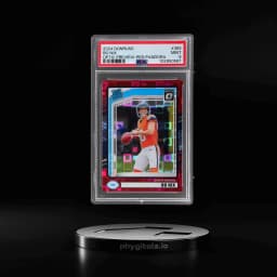 2024 Donruss Optic Rated Rookie Preview Red Pandora Bo Nix #369 PSA 9