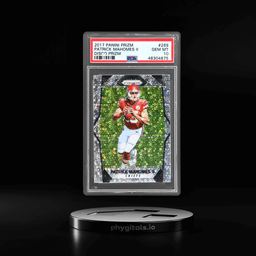 2017 Panini Prizm Disco Prizm Patrick Mahomes II #269 PSA 10