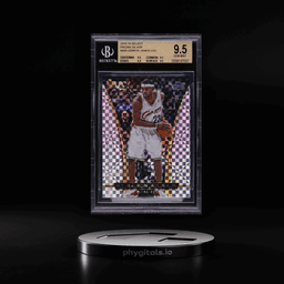 2015 Select Courtside Silver Prizm LeBron James #300 BGS 9.5 GEM MINT