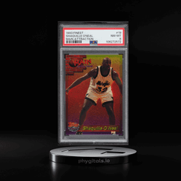 1993 Finest Main Attraction Shaquille O'Neal #19 PSA 8 NM-MT