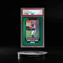 2024 Panini Prizm Emergent Green Prizm Caleb Williams #1 PSA 9