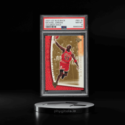 2001 Upper Deck MJ's Back 23 Karat Gold Michael Jordan /23 #MJ-16 PSA 8