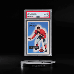 1955 Bowman Pat Summerall #52 PSA 8