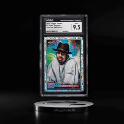2021 Finest Speckle Refractor Allen Iverson /199 #2 CGC 9.5 MINT+