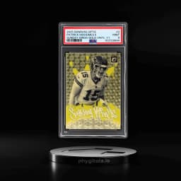 2025 Donruss Optic Sunday Kings Gold Vinyl Patrick Mahomes II  #2 PSA 9
