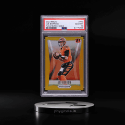 2023 Panini Prizm Flashback Gold Joe Burrow /10 #PF3 PSA 10 GEM MINT
