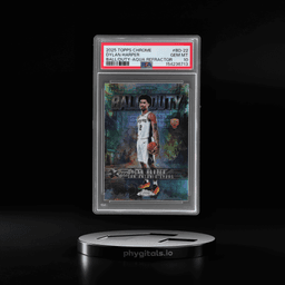 2025 Topps Chrome Ball of Duty Aqua Refractor Dylan Harper #BD22 185/199 PSA 10