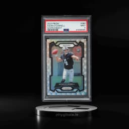 2023 Panini Prizm White Knight Aidan O'Connell ROOKIE /3 #360 PSA 9 MINT