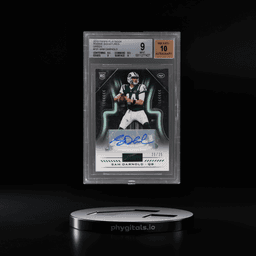 2018 Panini Playbook Rookie Signature Green Sam Darnold #101 20/25 BGS 9
