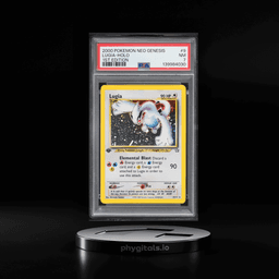 2000 Pokemon Neo Genesis 1st Edition Holo Lugia #9 PSA 7 NRMT