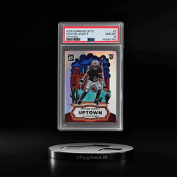 2025 Optic Uptown Ashton Jeanty #2 PSA 10