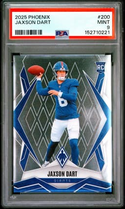 2025 Jaxson Dart #200 Phoenix PSA 9.0