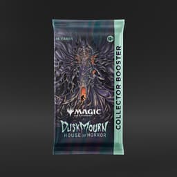Magic: The Gathering Duskmourn: House of Horror - Collector Booster (1 Booster Pack - Art May Vary)