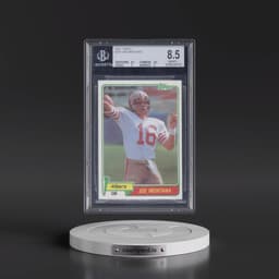 1981 Topps #216 Joe Montana (BGS 8.5 NM-MT+)