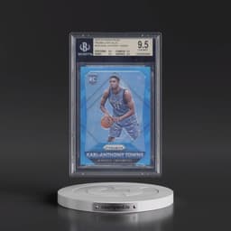 2015 Panini Prizm #328 Karl-Anthony Towns - Light Blue Prizm (BGS 9.5 GEM MINT)