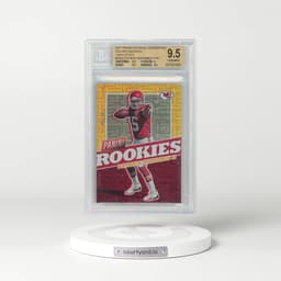 2017 Panini National Convention Escher Squares Thick Stock #FB33 Patrick Mahomes II FB (BGS 9.5 GEM MINT)