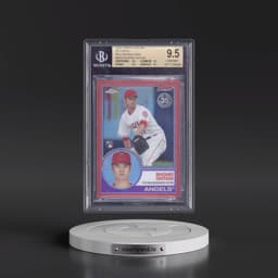 2018 Topps Chrome 1983 Topps #83T-6 Shohei Ohtani - Red Refractor (BGS 9.5 GEM MINT)