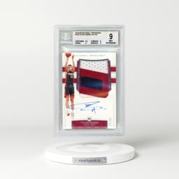 2019 Panini National Treasures #132 Tyler Herro - Patch Autograph (BGS 9 MINT)
