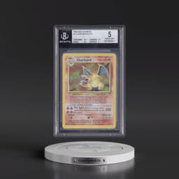 1999 Base Set #4 Charizard - Holo (BGS 5 EX)