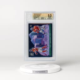 2024 Panini Donruss Optic Downtown Duos #13 Bo Nix/John Elway - Black Pandora (BGS 9.5 GEM MINT)