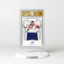 2023 Panini Flawless Star Swatch Signatures #SSSSCU Stephen Curry/25 (BGS 9.5 GEM MINT)
