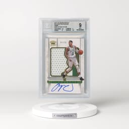 2017 Crown Royale Silhouettes Rookies Prime #229 Jayson Tatum (BGS 9 MINT)